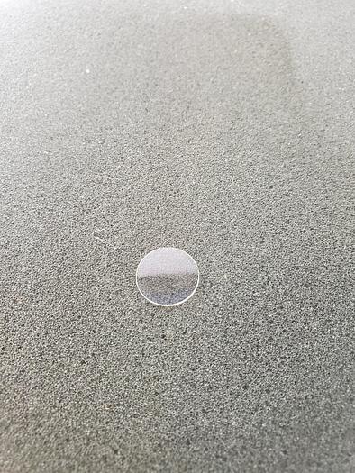 Used MELLER OPTICS MSW062-020 SAPPHIRE WINDOW