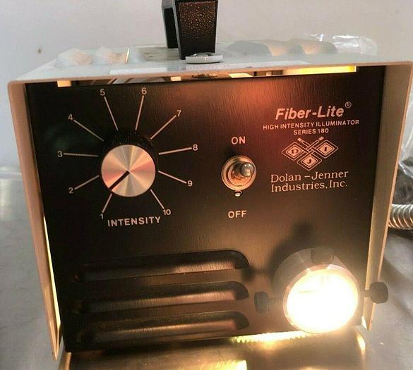 Used FIBER-LITE HIGH INTENSITY ILLUMINATOR 180