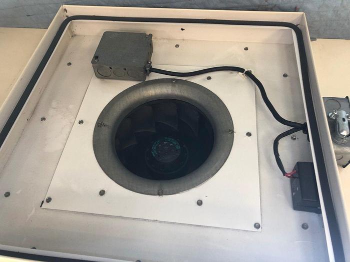 Used CLEANROOM FILTER CRI 12254 SN 0124550. SAM24 MICROSOUND CRF LOW WATT