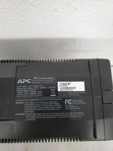 Used APC BACK-UPS PRO 1500