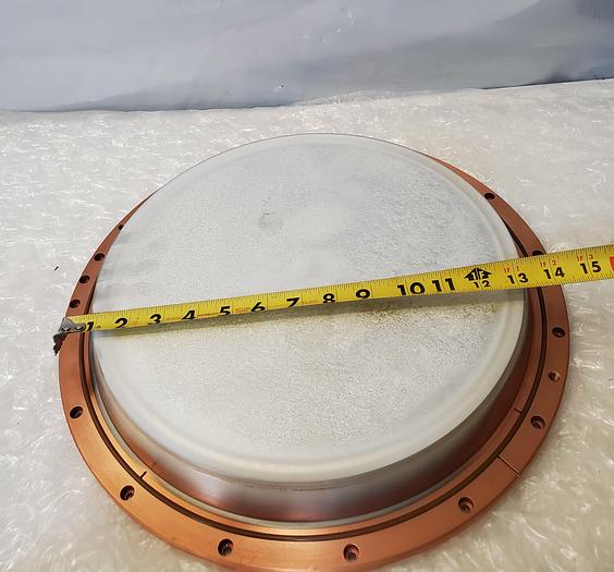 Used AMAT Al/Nd SPUTTERING TARGET 13 INCH DIAMETER .250 INCH THICK