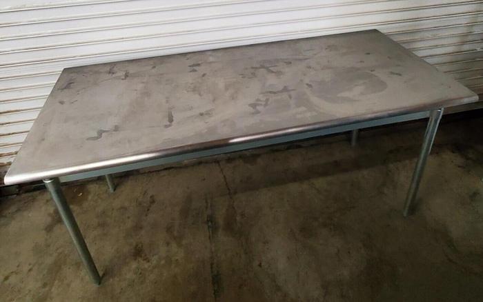 Used STAINLESS STEEL WORKBENCH 72  X 30