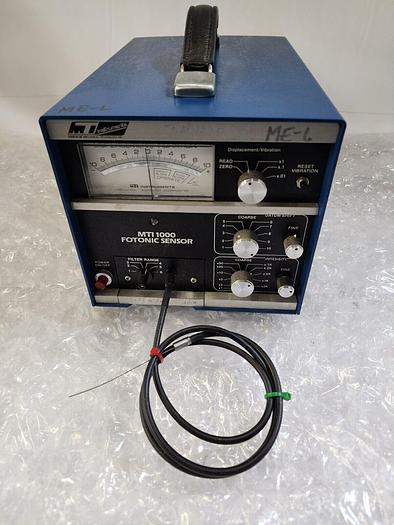 Used MT INSTRUMENTS MTI1000 FOTONIC SENSOR