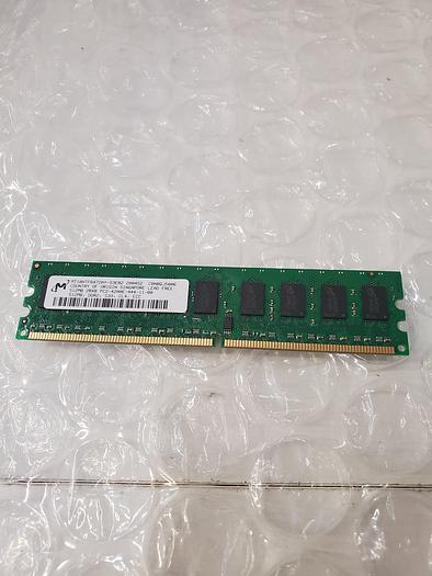 Used MICRON MT18HTF6472AY-53EB2 512MB DDR2 MEMORY