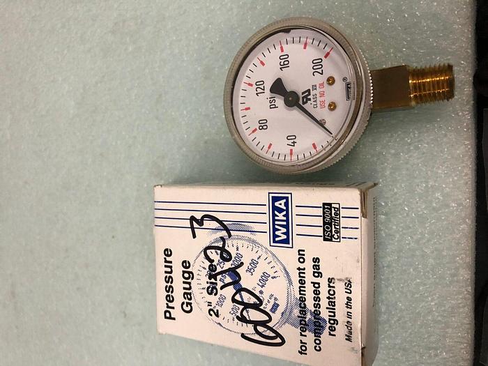 Used WIKA PRESSURE GAUGE 8611041 200PSI