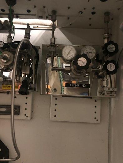 Used PRAXAIR AMMONIA & SILANE MONITORS FOR GAS CABINET