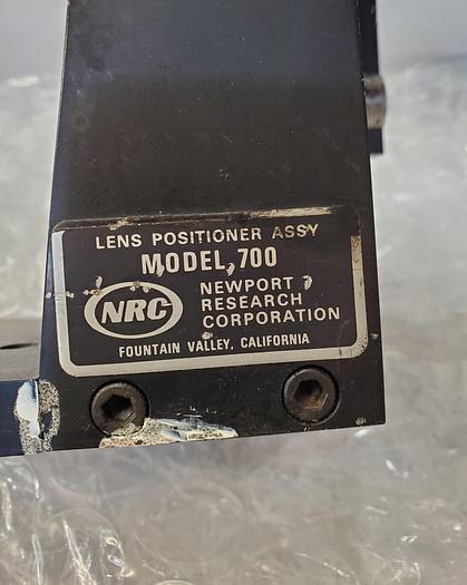 Used NRC NEWPORT LENS POSITIONER ASSY MODEL 700