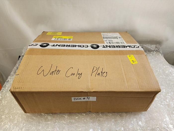 Used COHERENT MATRIX WATER COOLING PLATE KIT WITH HOSE , MATRIX 90 ADAPTER FOR LASER