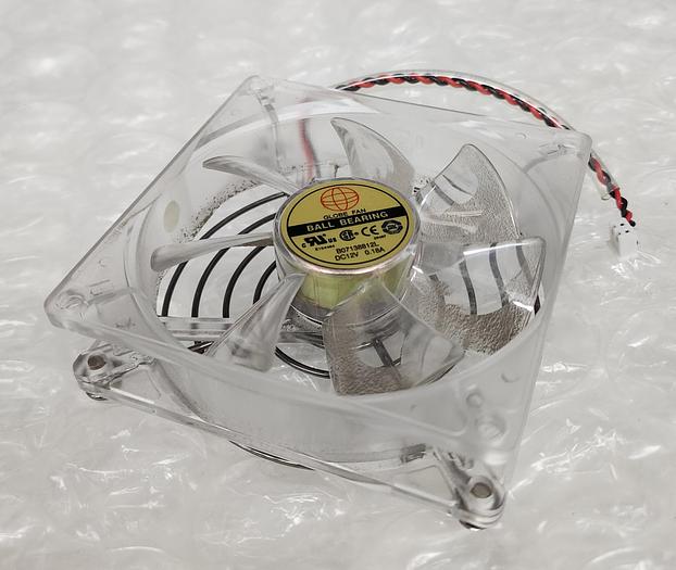 Used GLOBE FAN B07138812L DC12V 0.18A BALL BEARING FAN