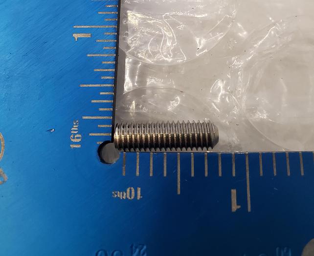 THORLABS SS6MS20-1 STAINLESS STEEL SET SCREW