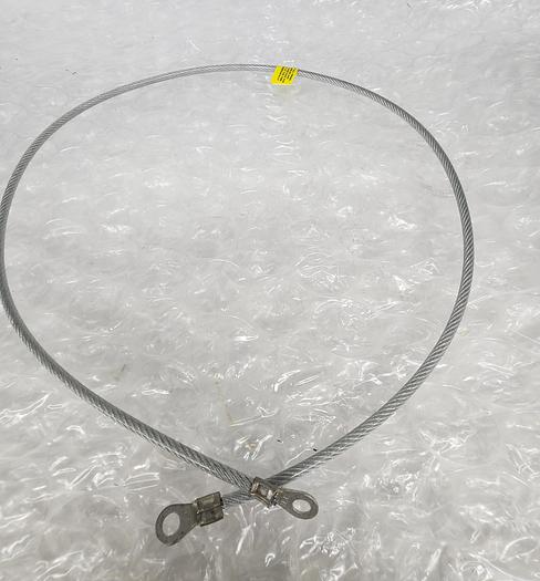 Used CONNECTICUT VALLEY INDUSTRIES PN CX6603 GROUNDING WIRE ASSEMBLY