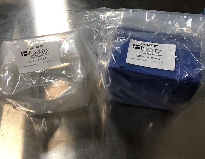 Used FLUOROWARE E96-60 WAFER CARRIER WITH SLOT HOLDER