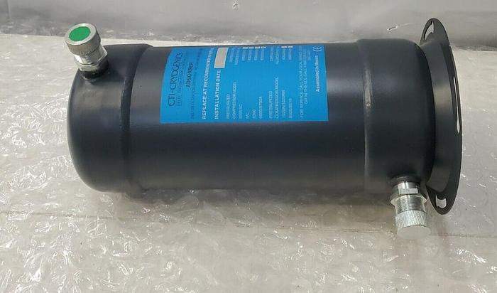 Used CTI-CRYOGENICS ADSORBER HELIUM FILTRATION CARTRIDGE 8080300K001