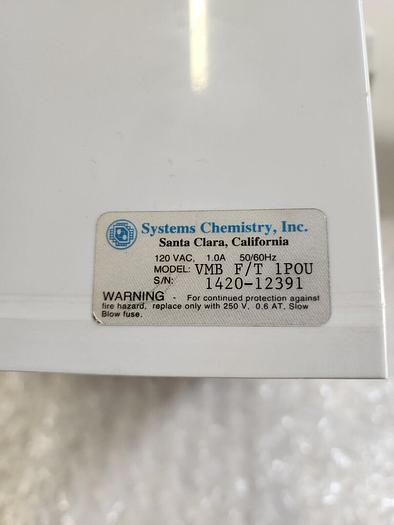 Used SYSTEMS CHEMISTRY, INC VMB F-T 1POU