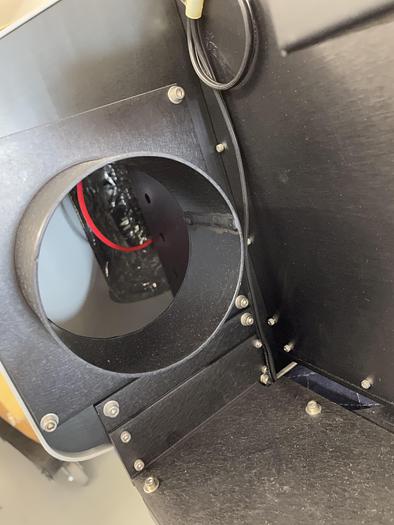 Used BISCUIT MODEL BT2A1 PN O28448 QUINTEL LAMP HOUSING 