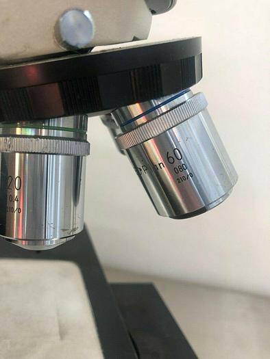Used NIKON OPTIPHOT BD Plan 10, 5, 20, 60