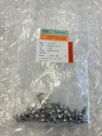 Used LOT OF MISC. FASTENERS, BOLTS, WASHERS, AND NUTS