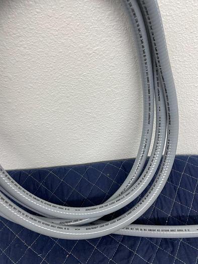 Used SEALPROOF LIQUID TIGHT FLEXIBLE NONMETALLIC CONOUIT TYPE B 1-2