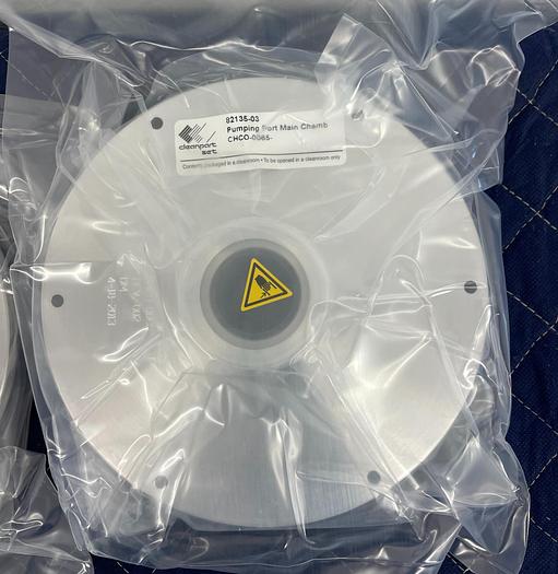 Used APPLIED MICROSTRUCTURES 82135-03 PUMPING PORT MAIN CHAMBER 