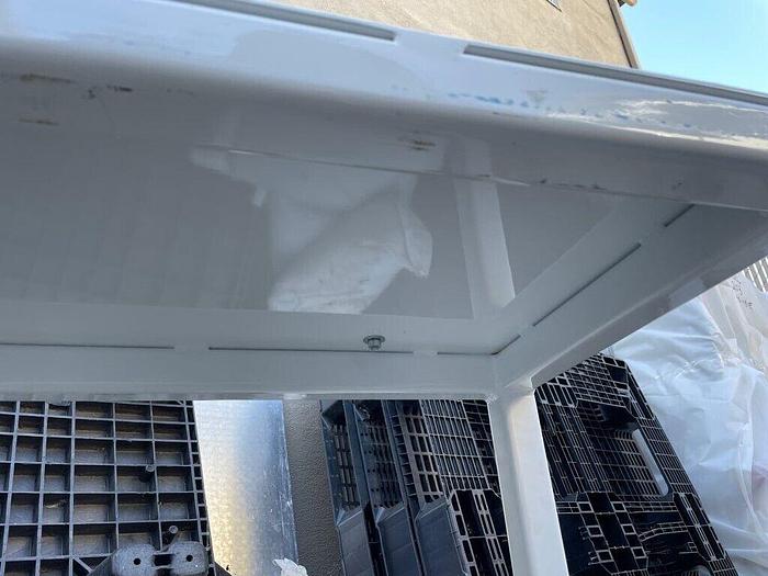 Used BOC EDWARDS CLEANROOM PUMP STAND WITH EARTHQUAKE BRACKETS