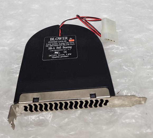 Used BLOWER EC8020HH12C-4 DC BRUSHLESS BLOW FAN