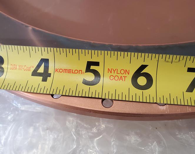 Used AMAT Al/Nd SPUTTERING TARGET 13 INCH DIAMETER .250 INCH THICK