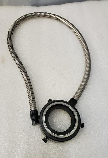 Used Optic Ring Light Attachment For Microscope Illuminator