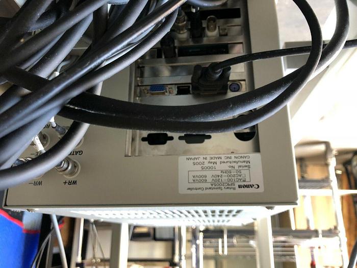 Used CANON ROTARY SPINSTAND RS-5820U-BT SPINSTAND CONTROLLER SPIC2005A