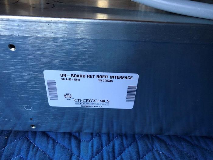 Used CTI-CRYOGENICS 0190-23043 ON-BOARD RET ROFIT INTERFACE