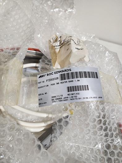 Used BOC EDWARDS PO50 TMS HEATER BAND 1.5M PTZ002336