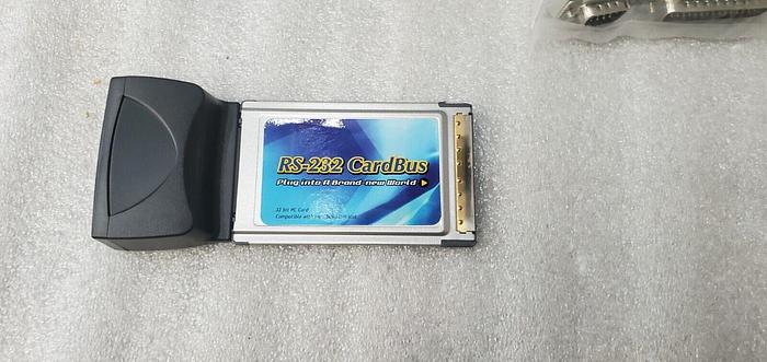 CARDBUS 32 BIT PC CARD, RS-232 CARDBUS