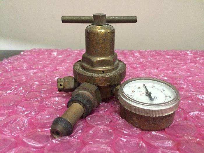 Used Victor Equipment Company 1298947 Gas Regulator