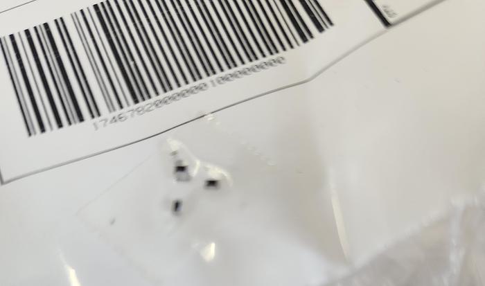 Used PANASONIC ELECTRONIC COMPO P4.70KHCT-ND RES SMD 4.7K OHM1% 1, 10W 0603