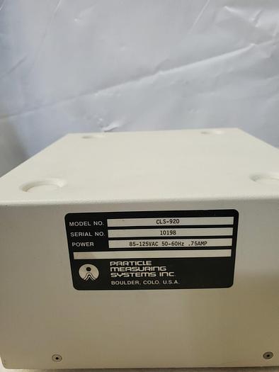 Used Particle Measuring Systems PMS CLS-910, CLS-920, CLS-930