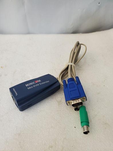 Used MINICOM MINI KVM EXTENDER 1DT23008-R