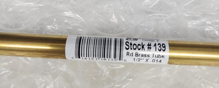 Used K&S ENGINEERING 139 BRASS TUBE