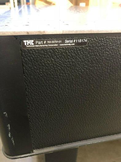 Used TMC ISOLATION TABLE #783-33731-01 4ft x 6ft x 3ft H