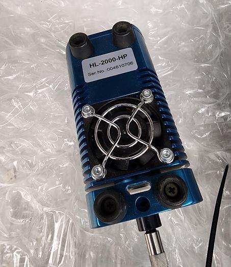 Used OCEAN OPTICS SUB STRAIGHT FIXTURE W MODEL USB 2000+ & HALOGEN LIGHT HL-2000 & INTEGRATING SPHERE ISP-30-6-R