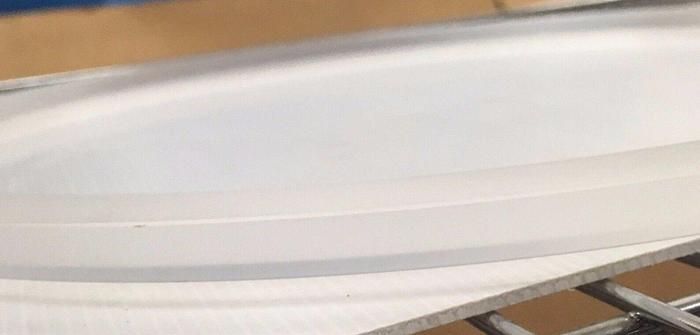 Used Veeco RF 350 or RF 1201 Quartz liner with quartz ring