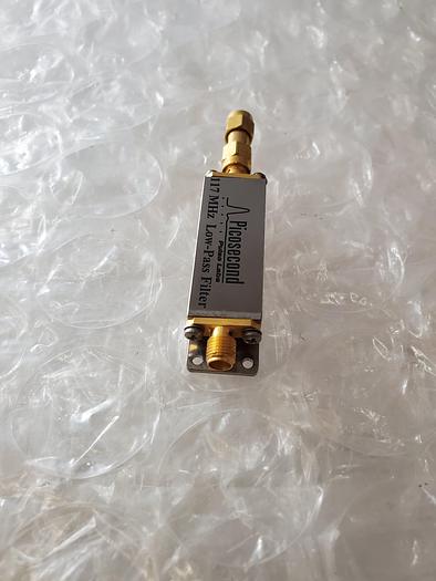 Used PICOSECOND 5915-117 MHZ LOW-PASS FILTER