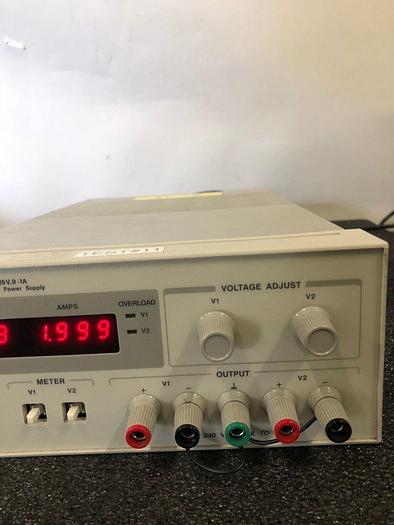 Used AGILENT E3620A DUAL OUTPUT DC POWER SUPPLY