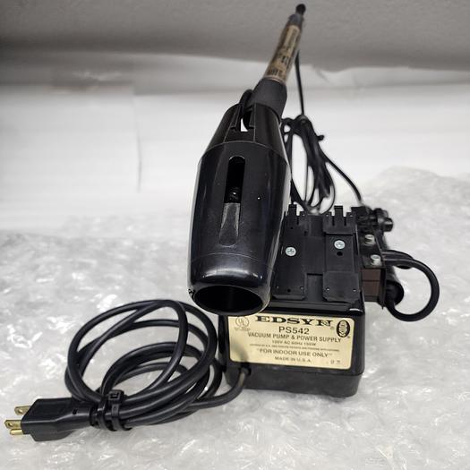 Used EDSYN INC. PS542 VACUUM PUMP AND POWER SUPPLY