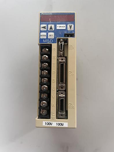 Used PANASONIC MSD011A1X AC SERVO DRIVER