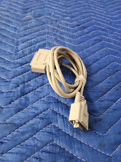 Used 25-PIN MALE TO FEMALE SERIAL CABLE