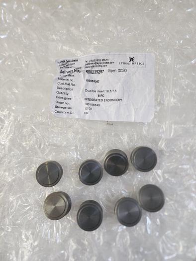 LEYBOLD OPTICS 102055362 CRUCIBLE INSERT 18,5 - 7,5