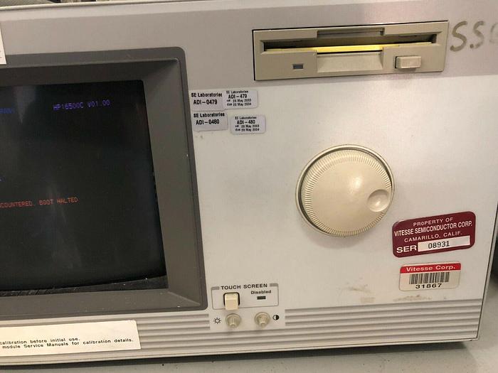 Used HEWLETT PACKARD 16500C LOGIC ANALYSIS SYSTEM