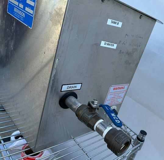Used BRANSON ULTRASONICS CORPORATION MODEL CH1012-40-12 TANK