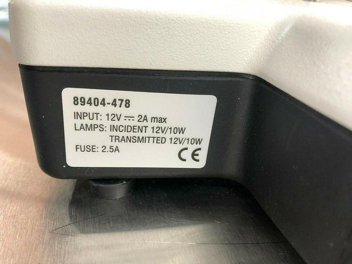 Used VWR 89404-478 MICROSCOPE