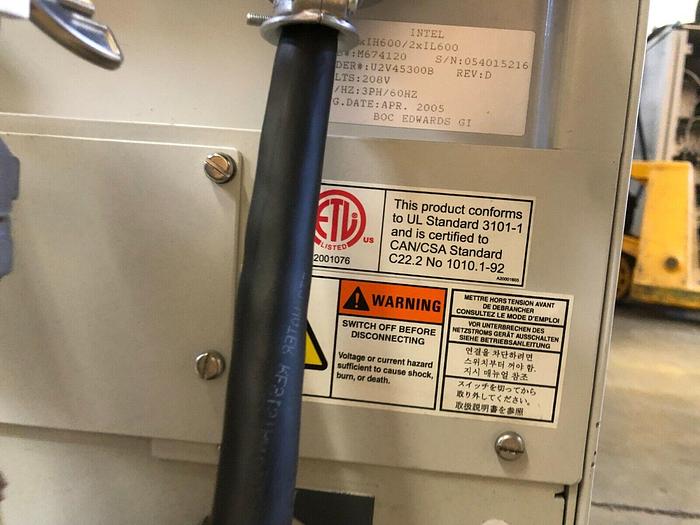 Used EDWARD IH 600 VACUUM PUMP