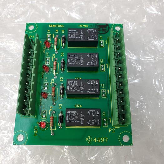 SEMITOOL 16795-01 RELAY BOARD